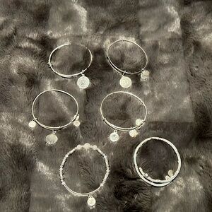 Lot of Alex and Ani bracelets